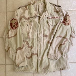 Military Air Force Jacket Medium